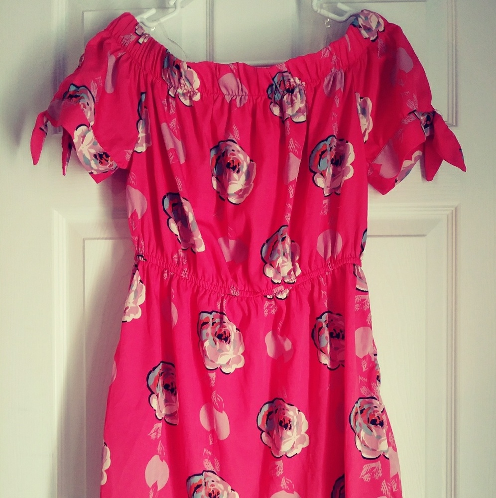 Fun Floral Mini Dress